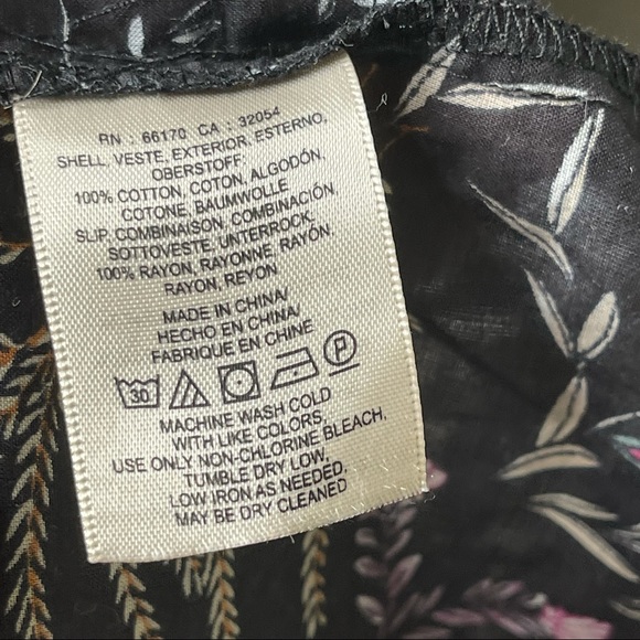 Anthropologie Moulinette Soeurs Lily Peasant floral print unlined Dress size 12 - Picture 9 of 9